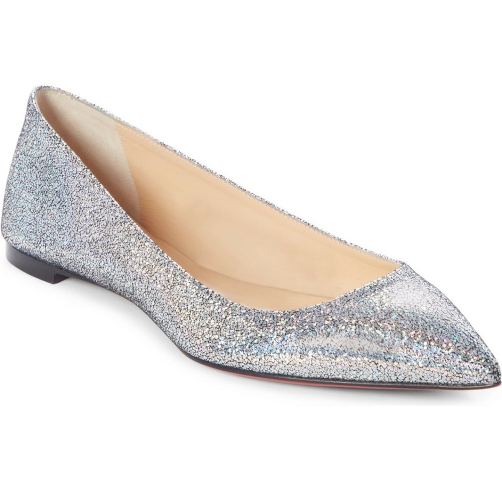 Christian Louboutin Ballalla Pigalle flats Hologram